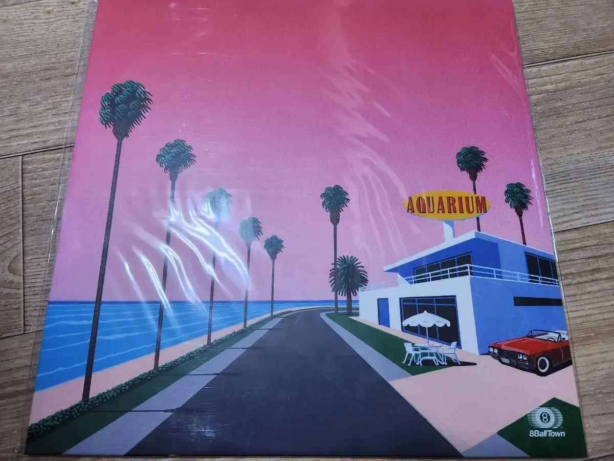 BRONZE AQUARIUM LP 永井博 レコード - レコード